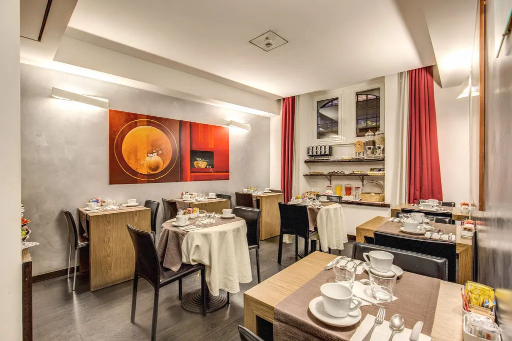 Restaurant, Hotel Rinascimento, Rome
