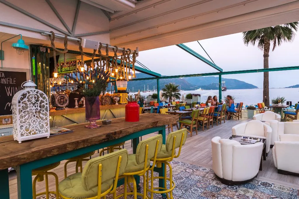 General view, Honeymoon Beach, Dalaman