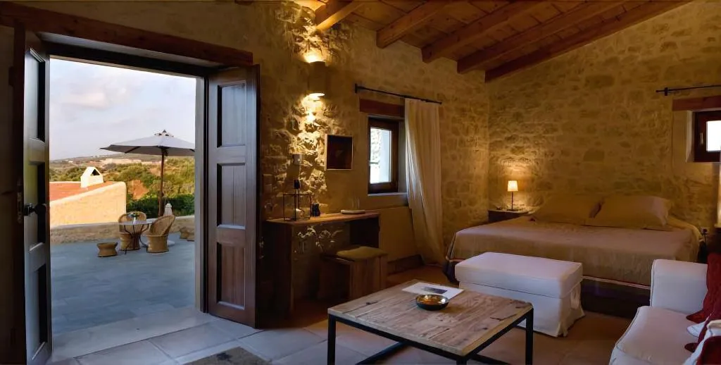 Room, Kapsaliana Village Hotel, Crete