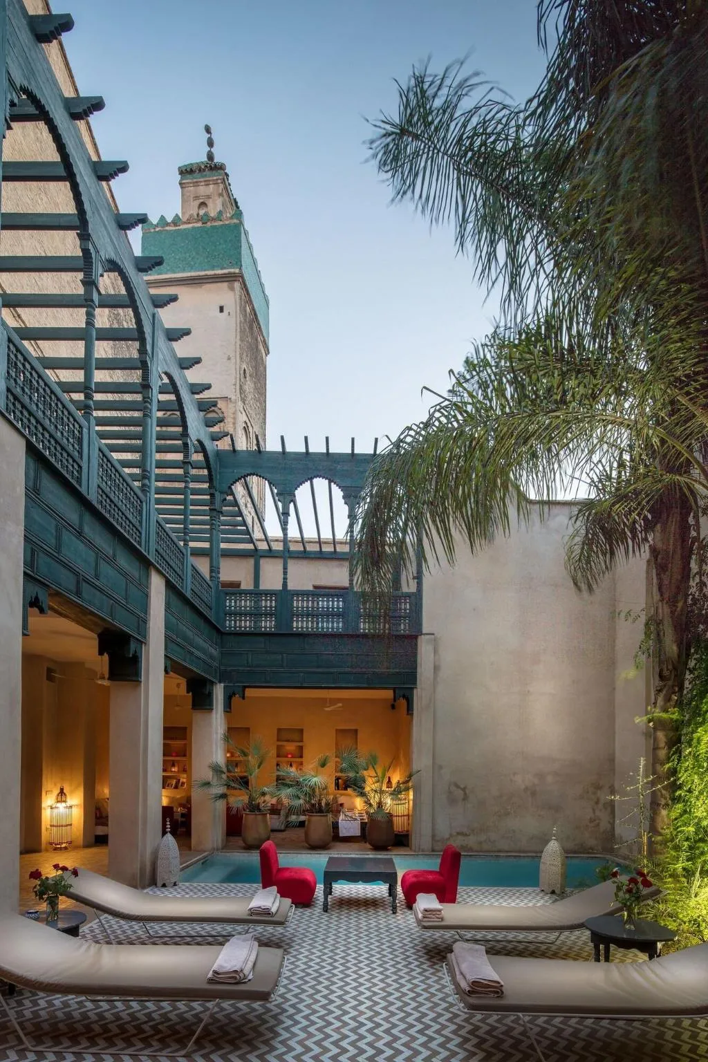 Terrace, Dar Bensouda, Fez