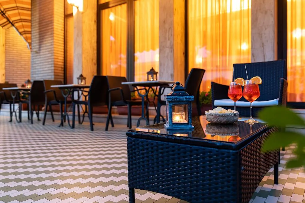 Terrace, Hotel Rivamare, Venice
