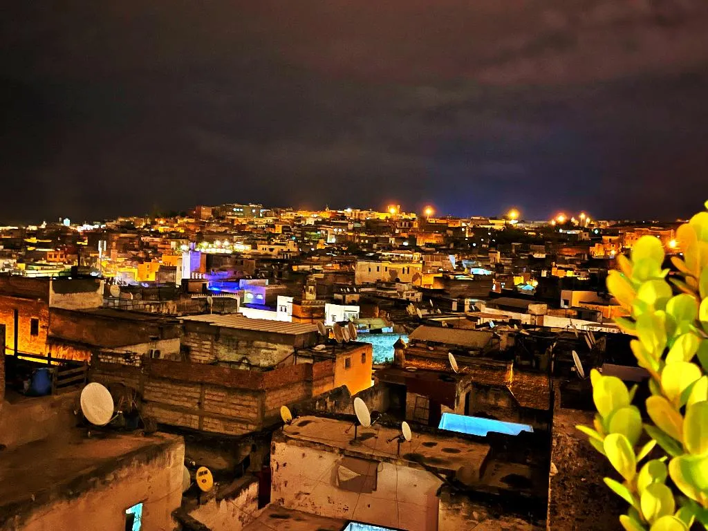 Terrace, Dar Guennoun, Fez