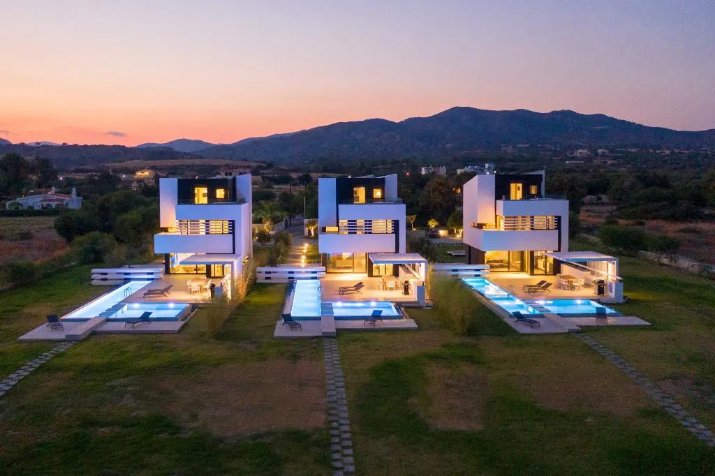 Lobby, Albatros Beach Front Villas, Rhodes