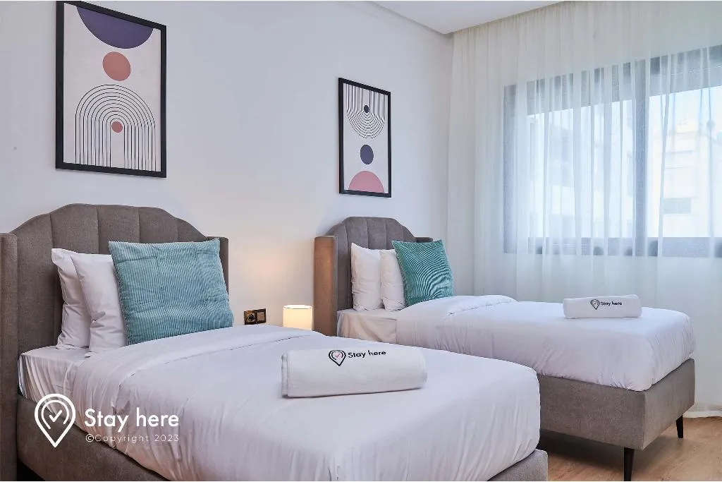 FAMILY ROOM SUPERIOR WITH VIEWS Room, StayHere Rabat - Hay Riad Residential Living, Rabat