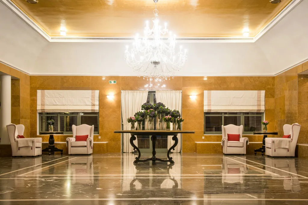 Lobby, Bella Beach, Crete