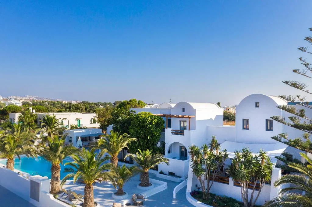 General view, Strogili, Santorini
