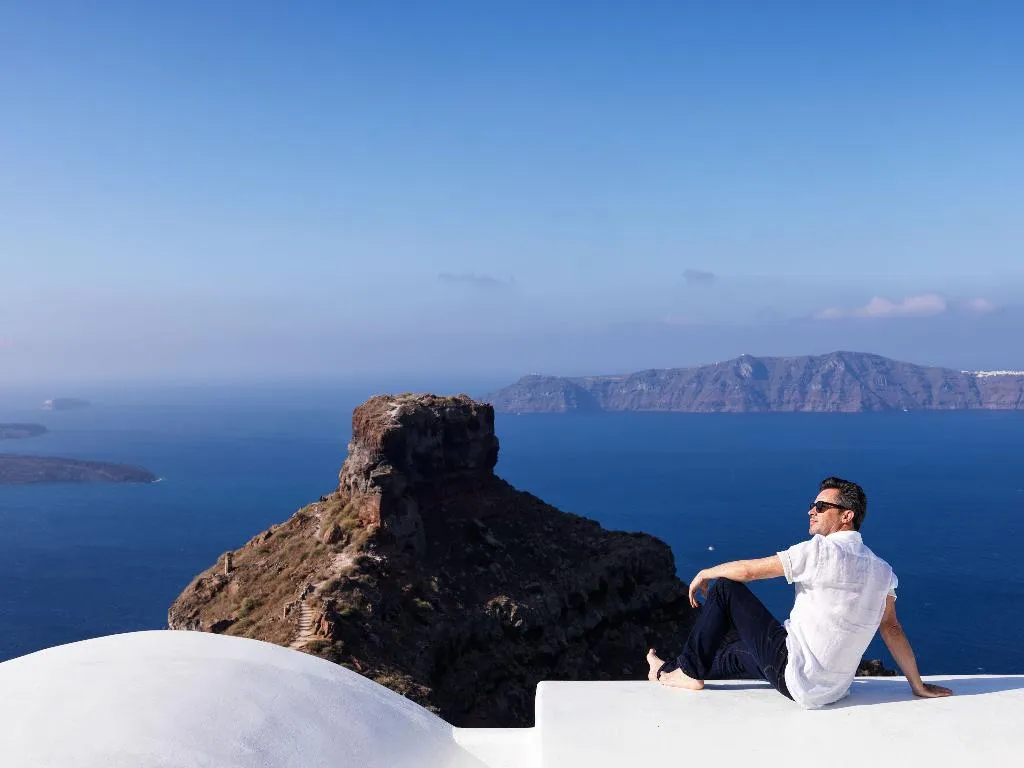 General view, Astra Suites, Santorini