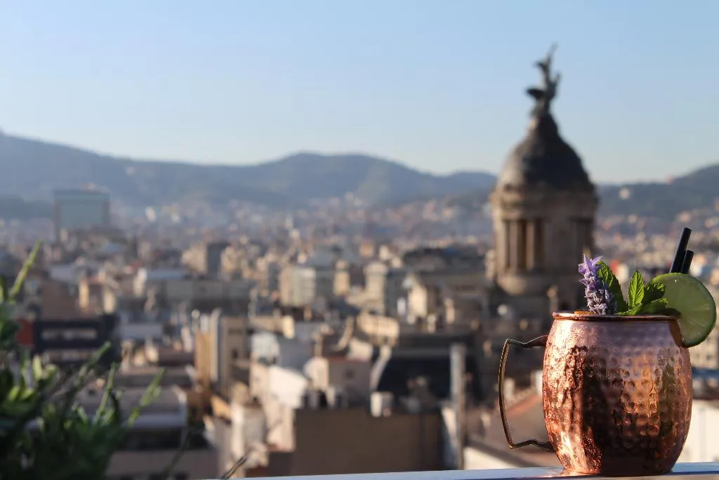 Terrace, El Avenida Palace, Barcelona