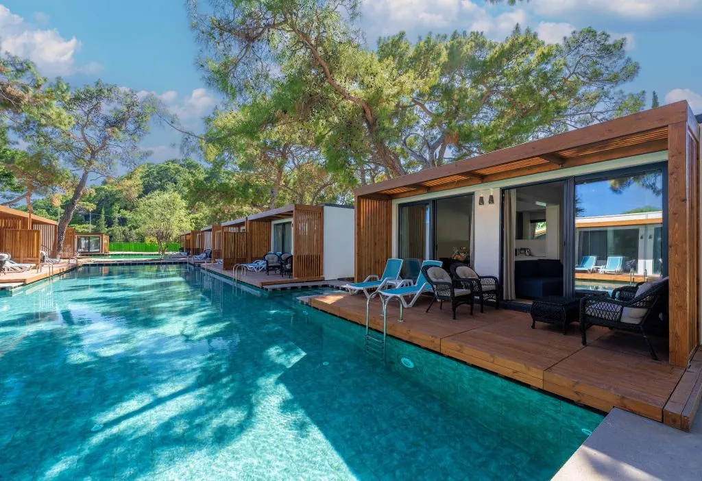 Room WITH PRIVATE POOL Room, Club Marco Polo - All Inclusive, Antalya