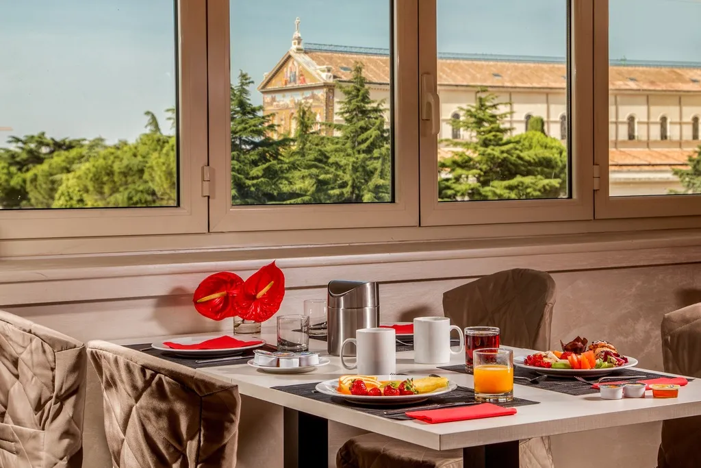Restaurant, Hotel San Paolo Roma, Rome