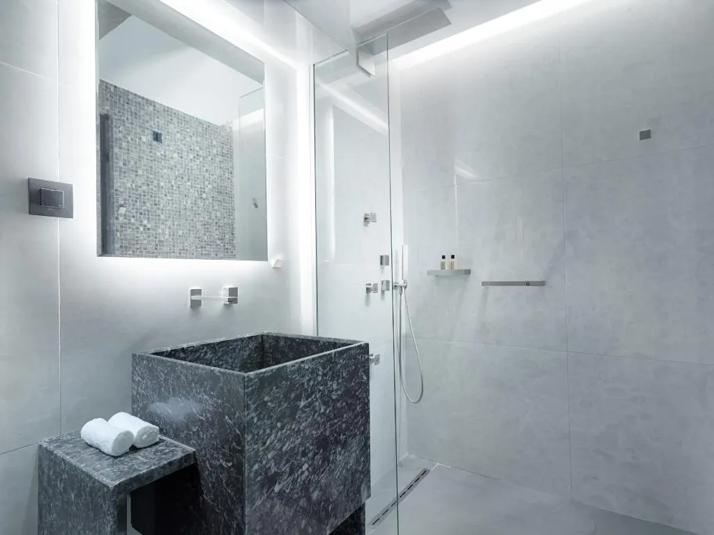 JUNIOR SUITE WITH PRIVATE POOL Room, Nautilux Rethymno by Mage Hotels, Crete