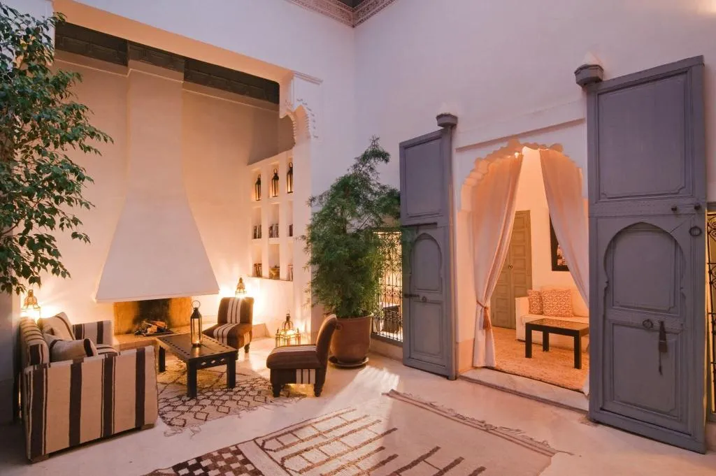 Lobby, Dar Hanane, Marrakech