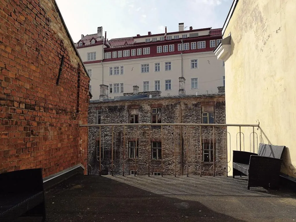 Terrace, Imaginary Hostel, Tallinn