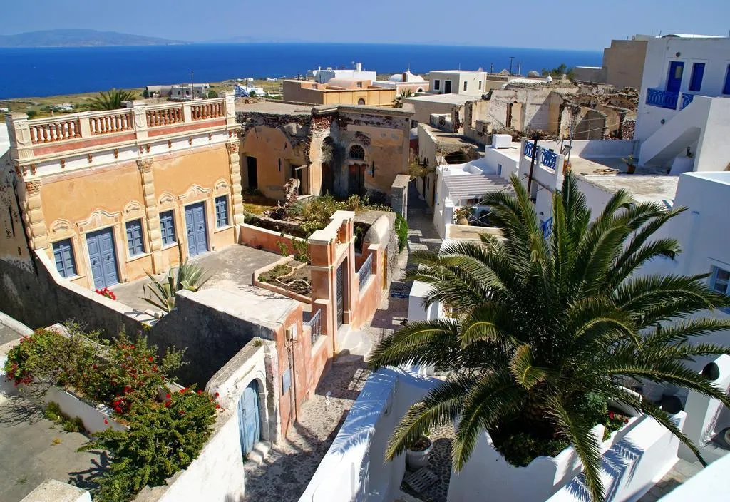 General view, Aethrio Sunset Village, Santorini