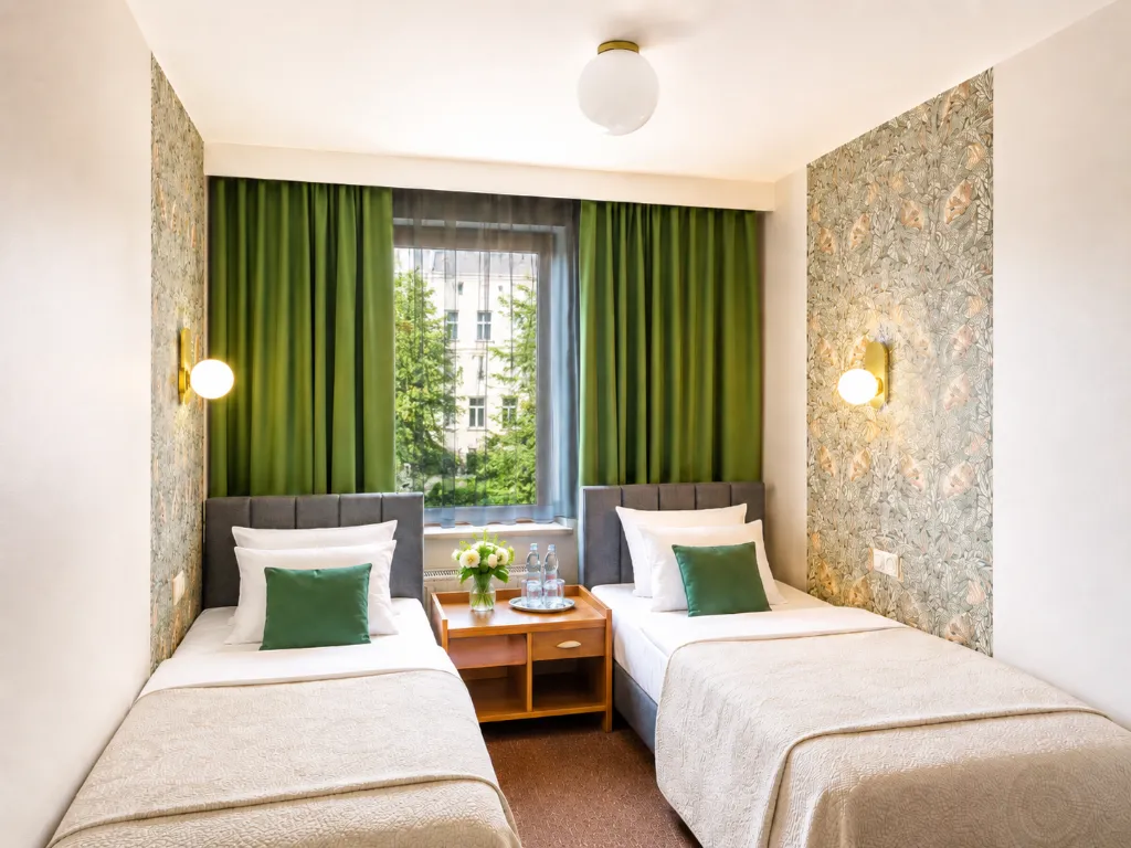 DOUBLE TWO BEDS Room, Hotel Secesja, Krakow