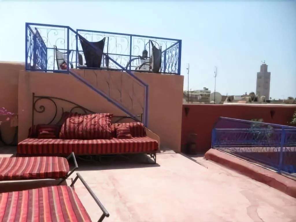 Terrace, Ryad Dar Ganou, Marrakech