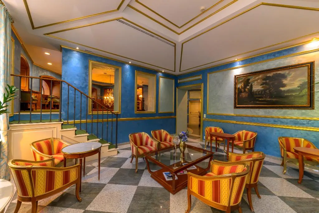 Lobby, Hotel Kinsky Fountain, Prague