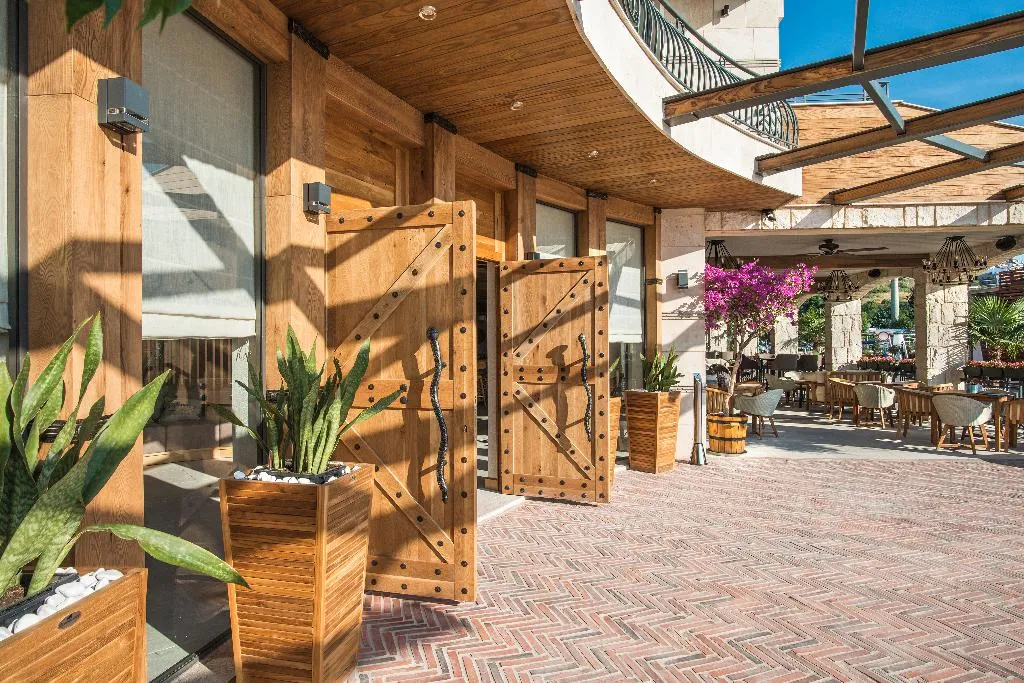 Terrace, Blu Bay Boutique Hotel, Bourgas