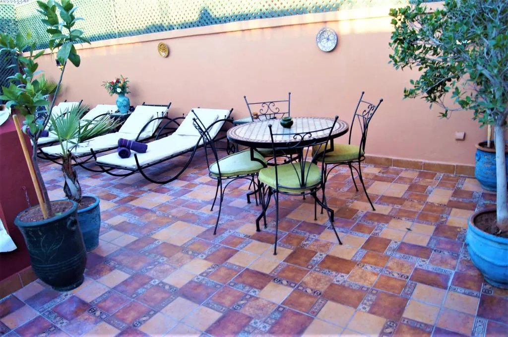Terrace, Riad Errabii, Marrakech