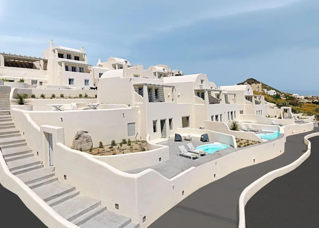 General view, Dome Resort Santorin, Santorini