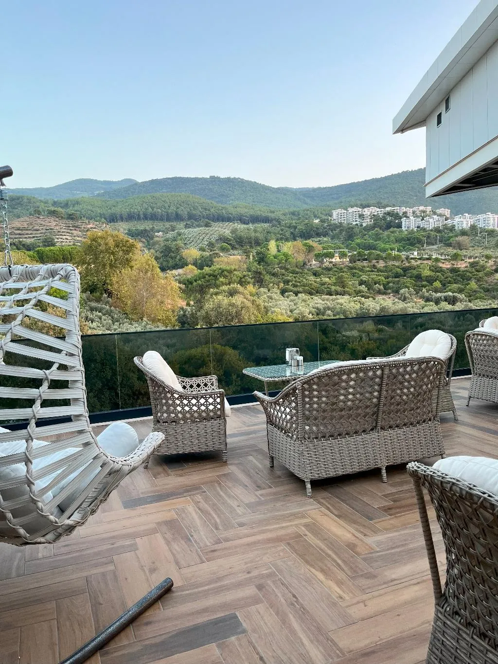 Terrace, Seven For Life Thermal Hotel, Izmir