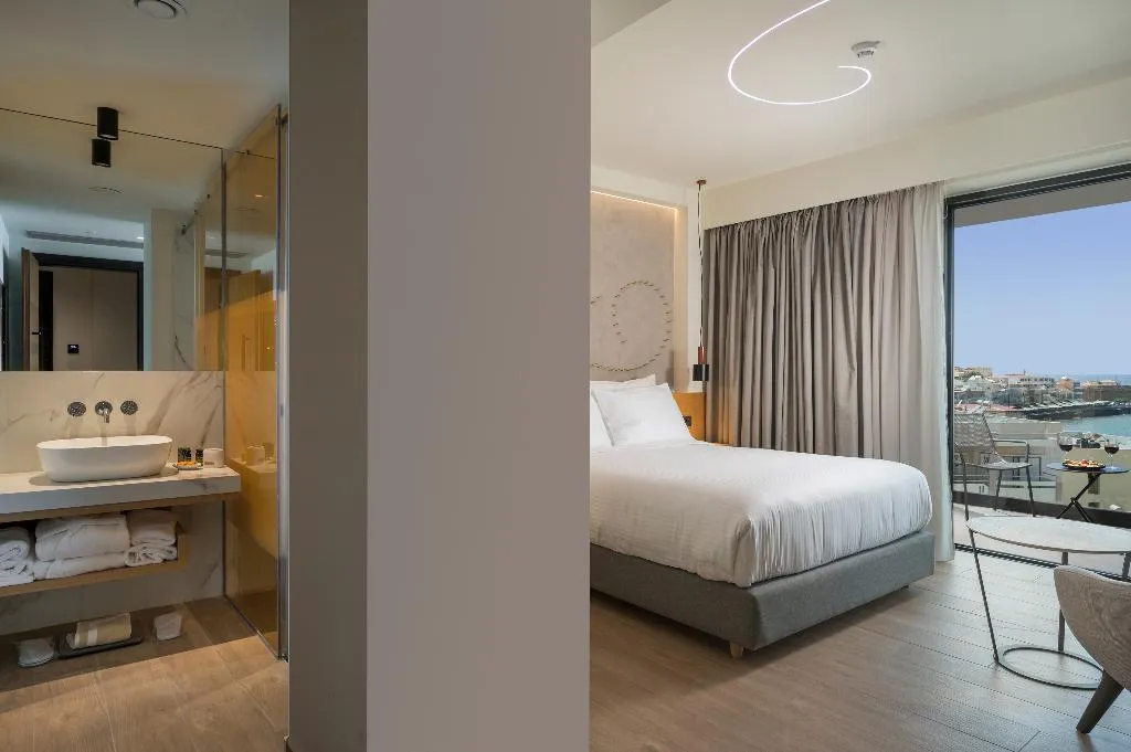DOUBLE CLASSIC SEA VIEW Room, Hyperion City Hotel, Crete