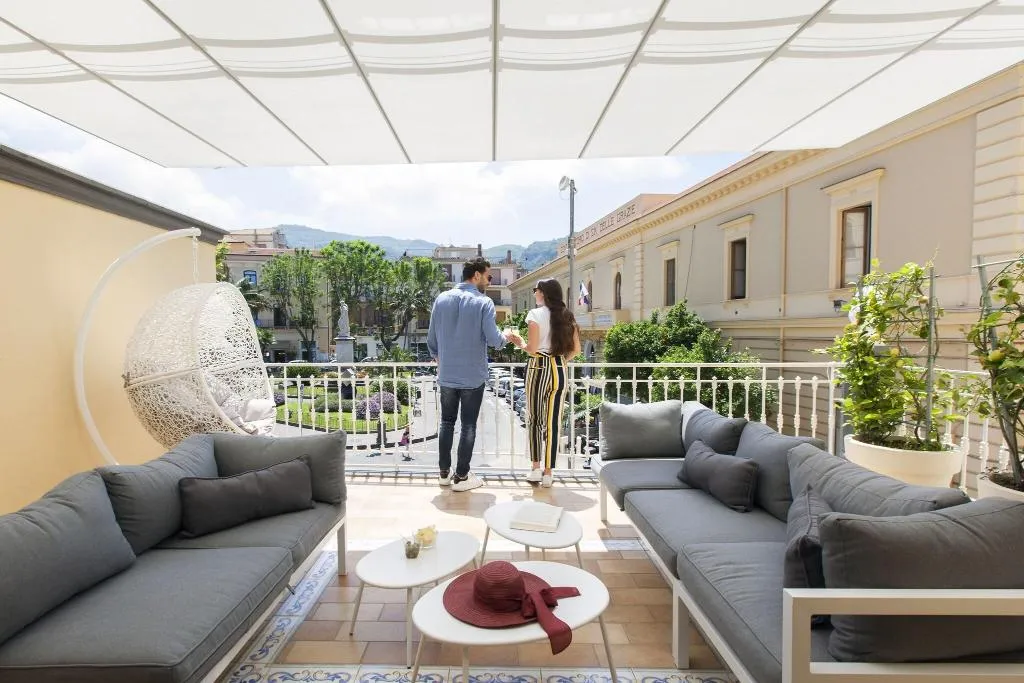 Terrace, La Piazzetta Sorrento, Naples