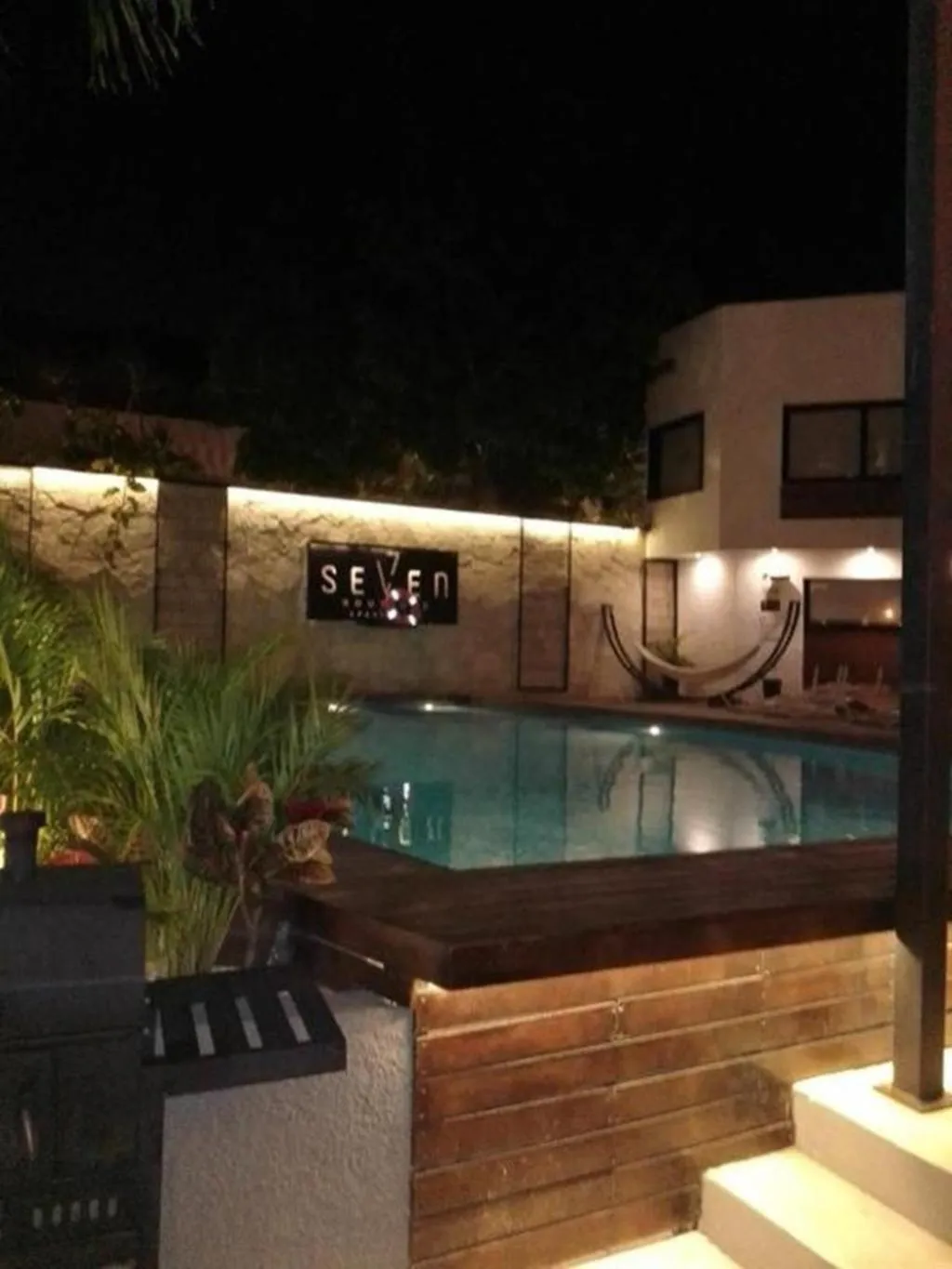 Pool, Seven Boutique Apartments Cancún, Cancun Area