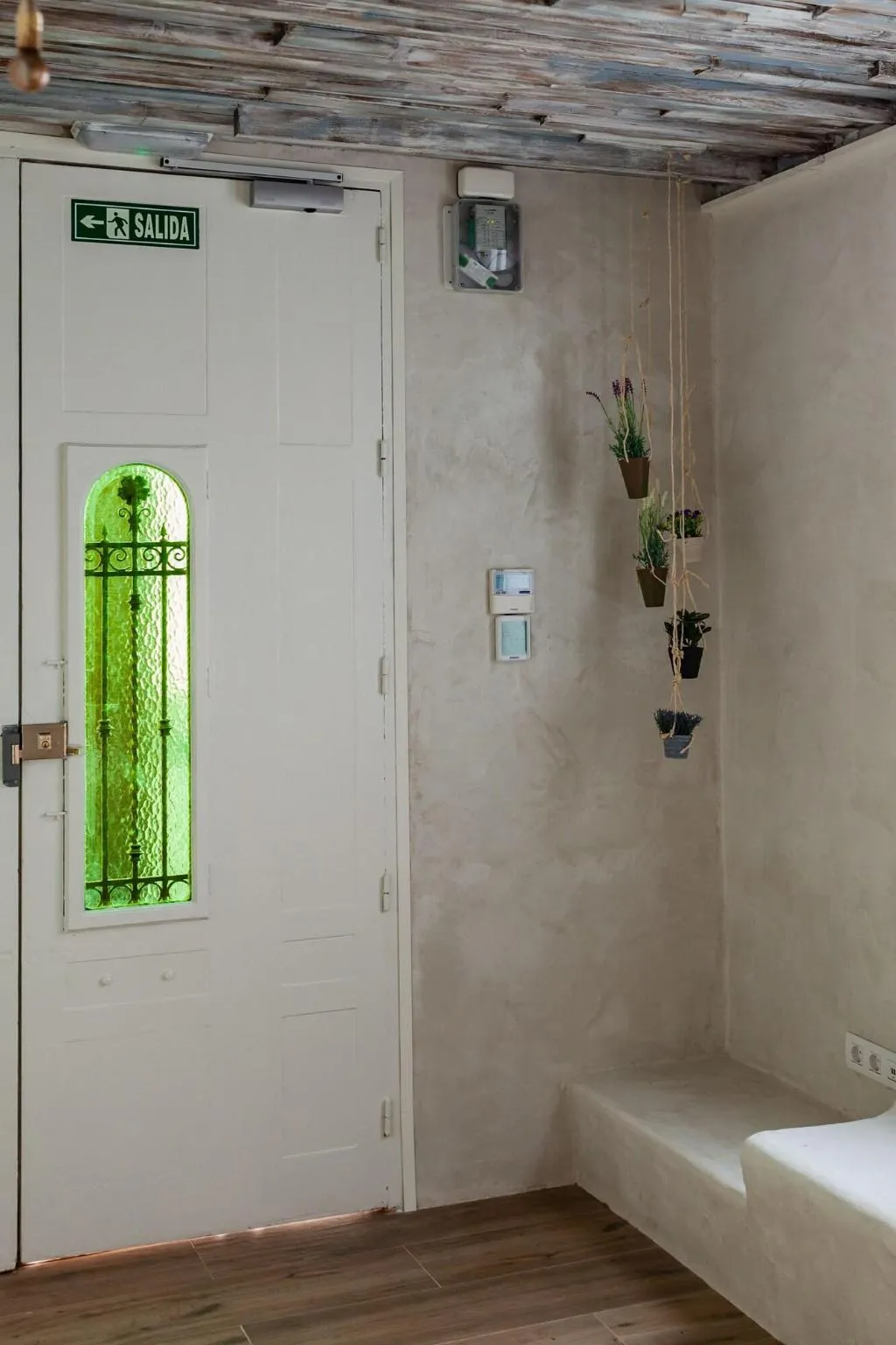 Lobby, Hostal Charlotte, Madrid