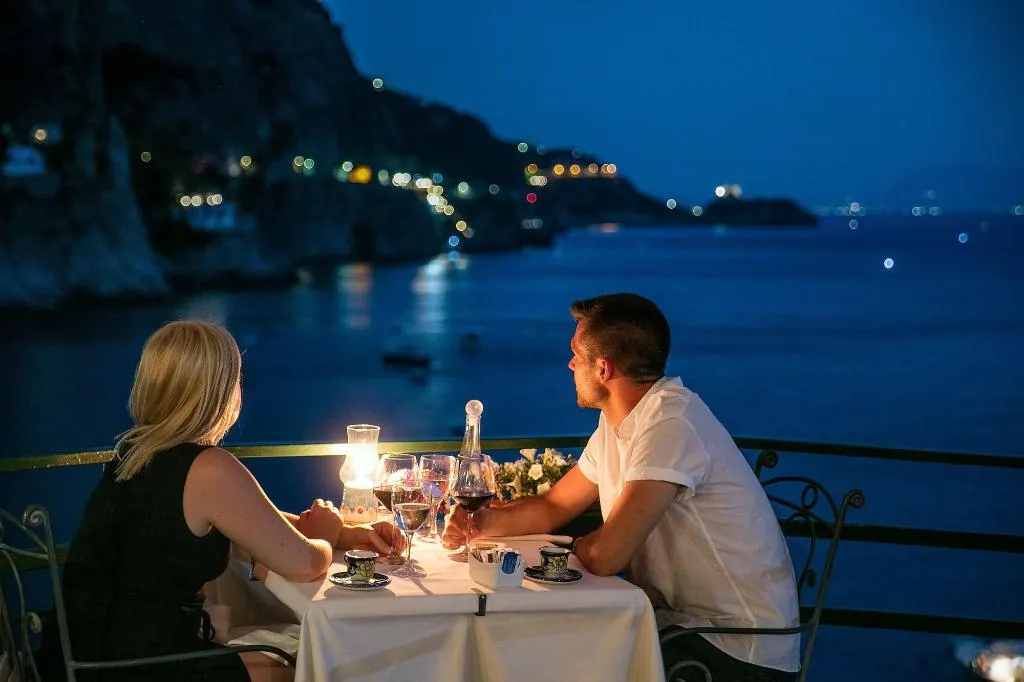 Restaurant, Villa Corallium, Naples