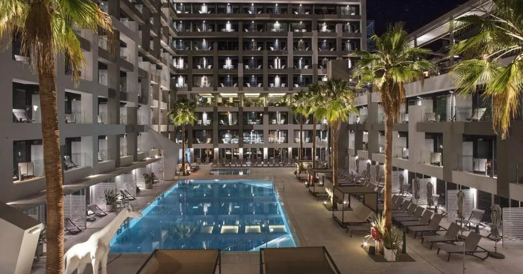 Pool, Innside Palma Bosque Hotel, Majorca