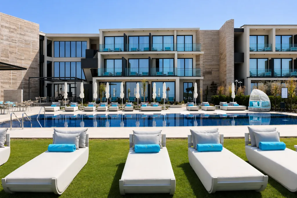 Terrace, Serbellas Boutique Hotel, Cyprus