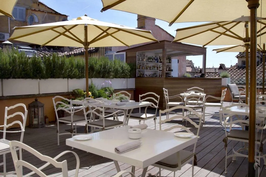 Terrace, Dom Hotel Roma, Rome