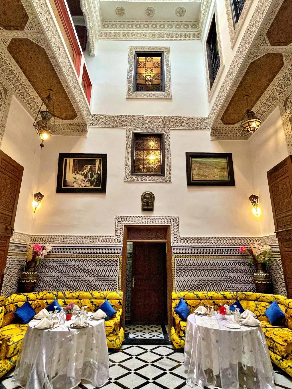 Restaurant, Dar Guennoun, Fez