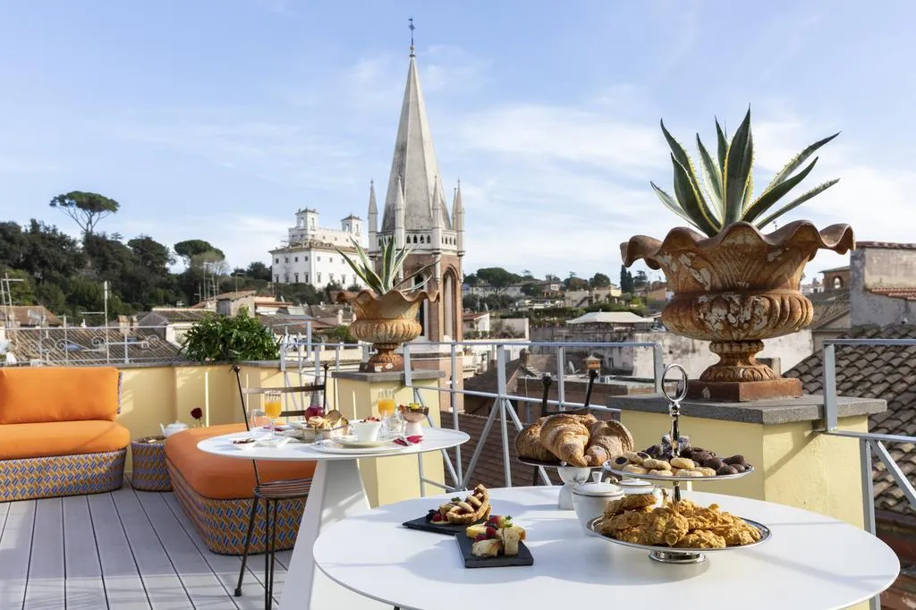 Terrace, Poesis Experience Hotel, Rome