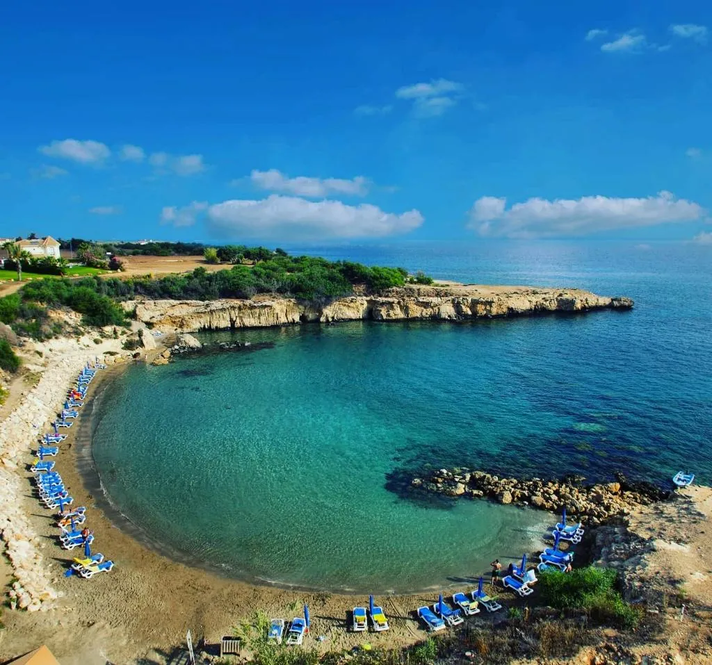 Beach, Malama Beach Holiday Village, Cyprus