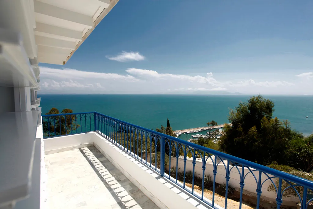 General view, La Villa Bleue, Tunisia