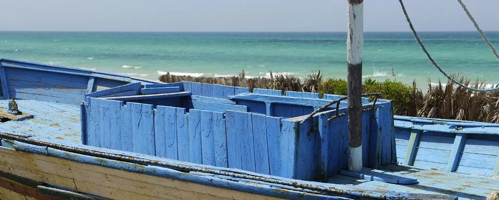 Beach, Al Jazira Beach, Tunisia