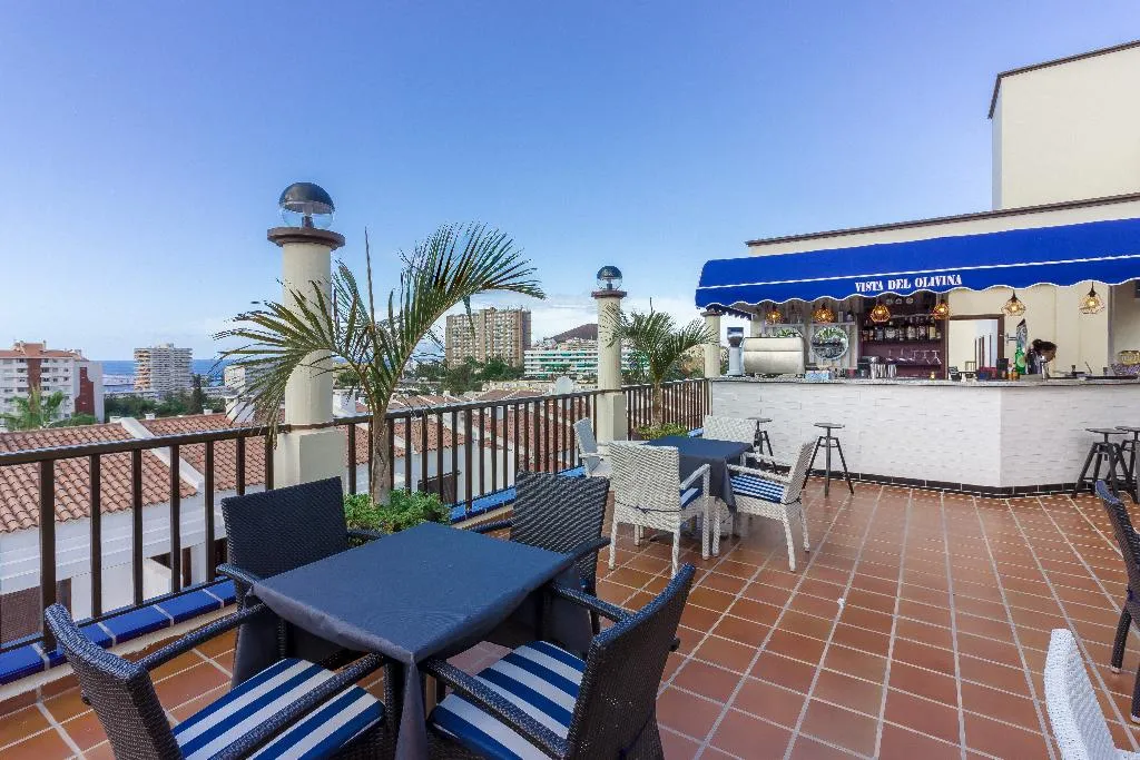 Bar, klayman Olivina Aparthotel, Tenerife