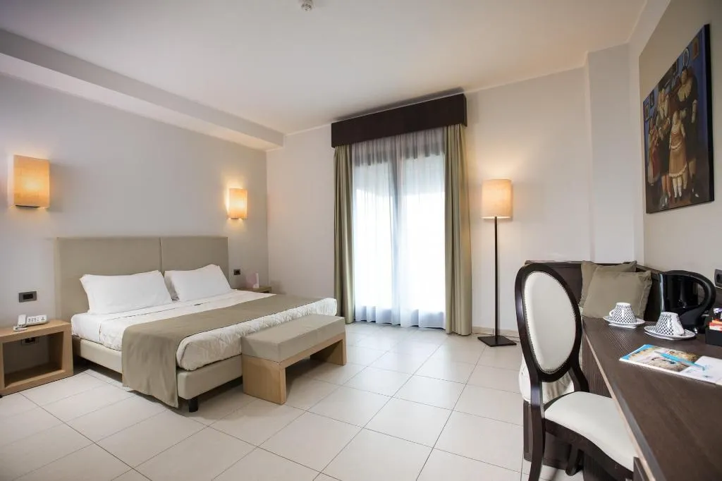 DOUBLE DELUXE WITH BALCONY Room, Lu Hotel Carbonia, Cagliari