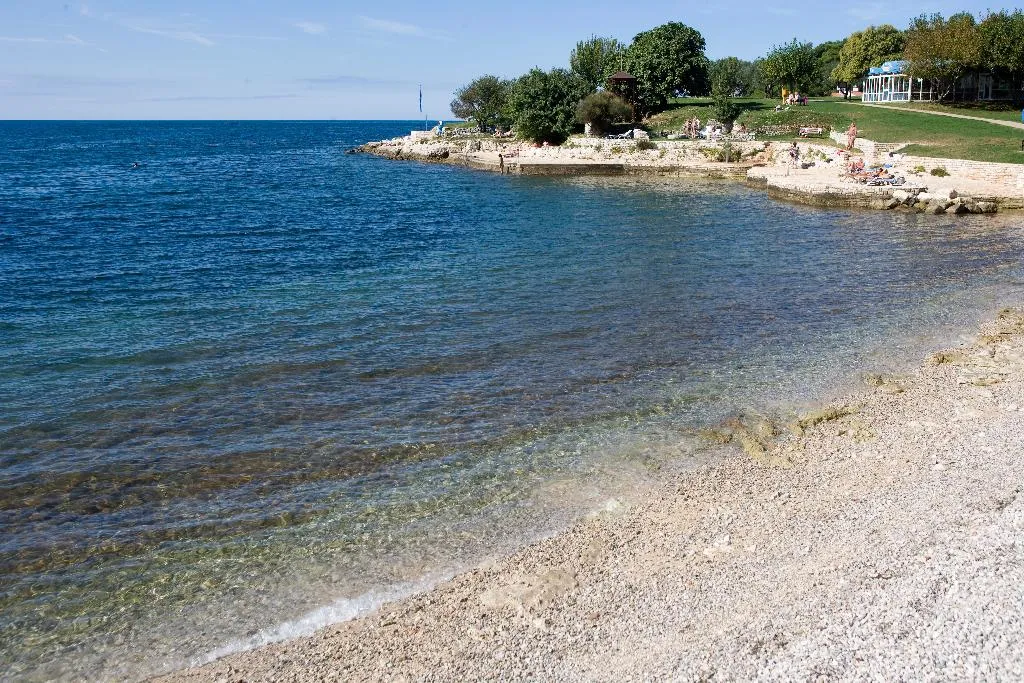 Beach, Hotel Albatros Plava Laguna, Istria
