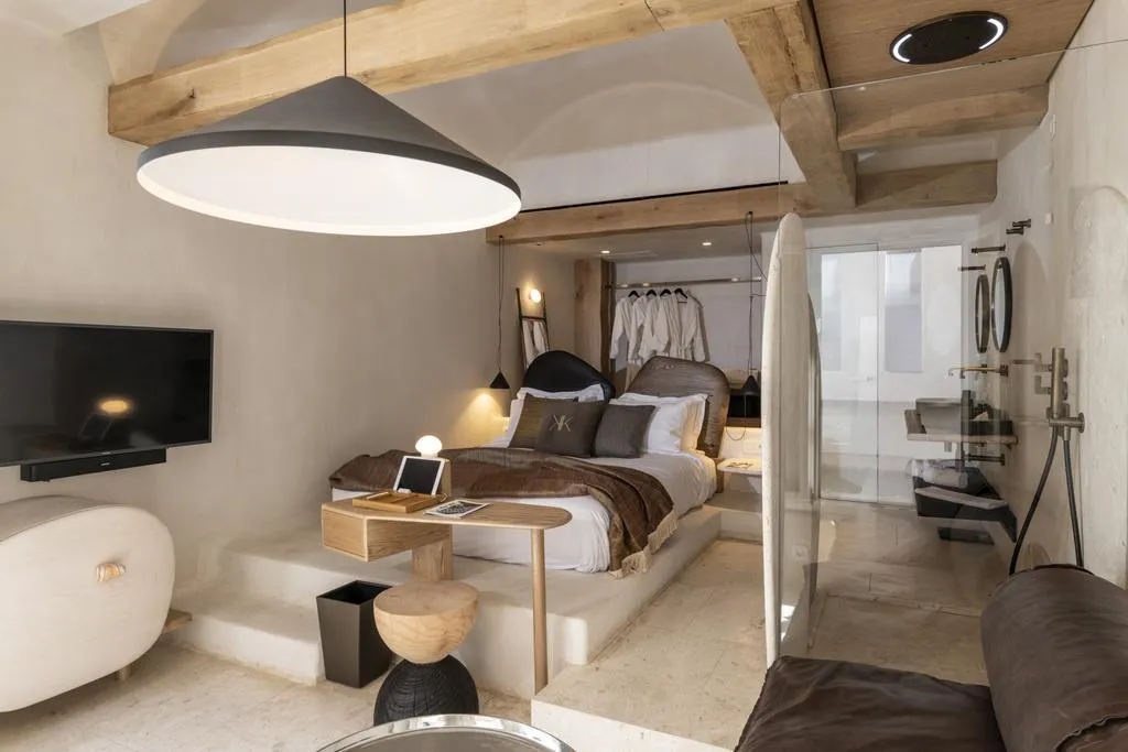 DOUBLE DELUXE WITH PRIVATE POOL Room, Kensho Psarou, Mykonos