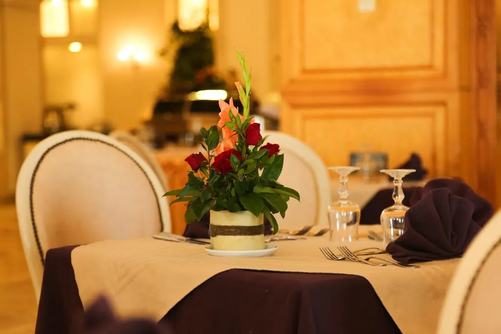 Restaurant, Le Palace Hotel, Tunisia