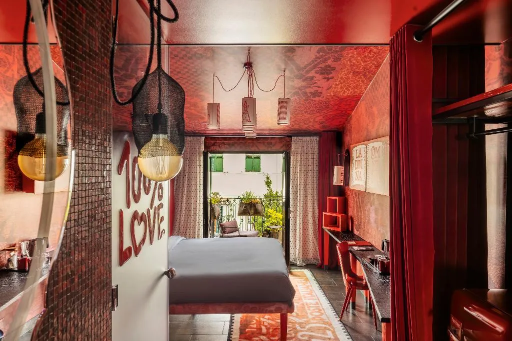 DOUBLE WITH BALCONY Room, 25hours Hotel Piazza San Paolino, Florence