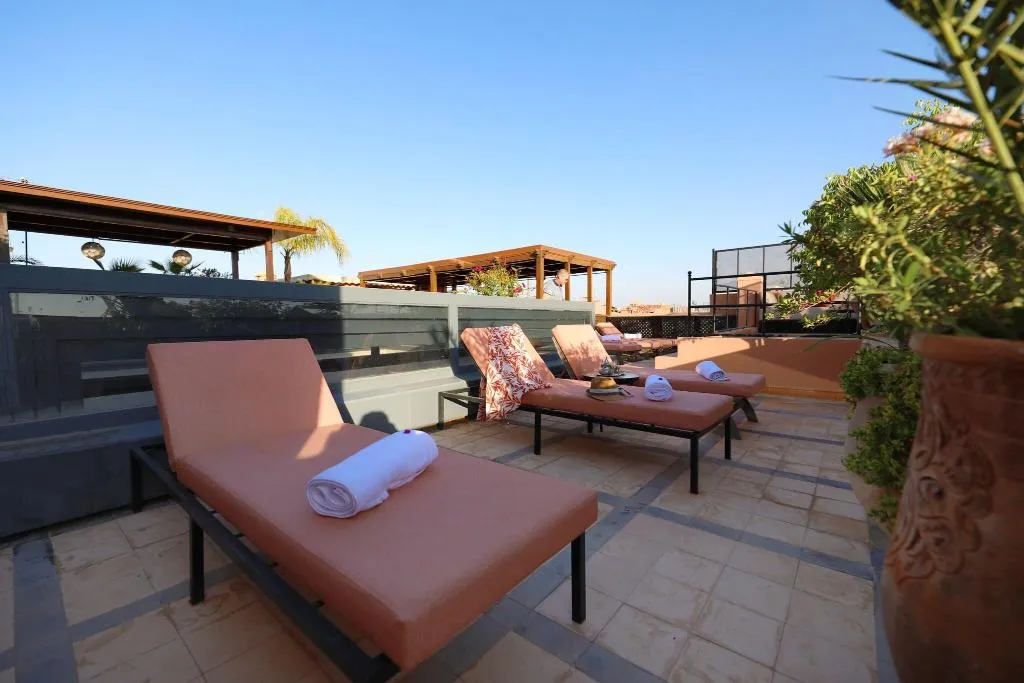 Terrace, Riad L'Etoile D'Orient, Marrakech