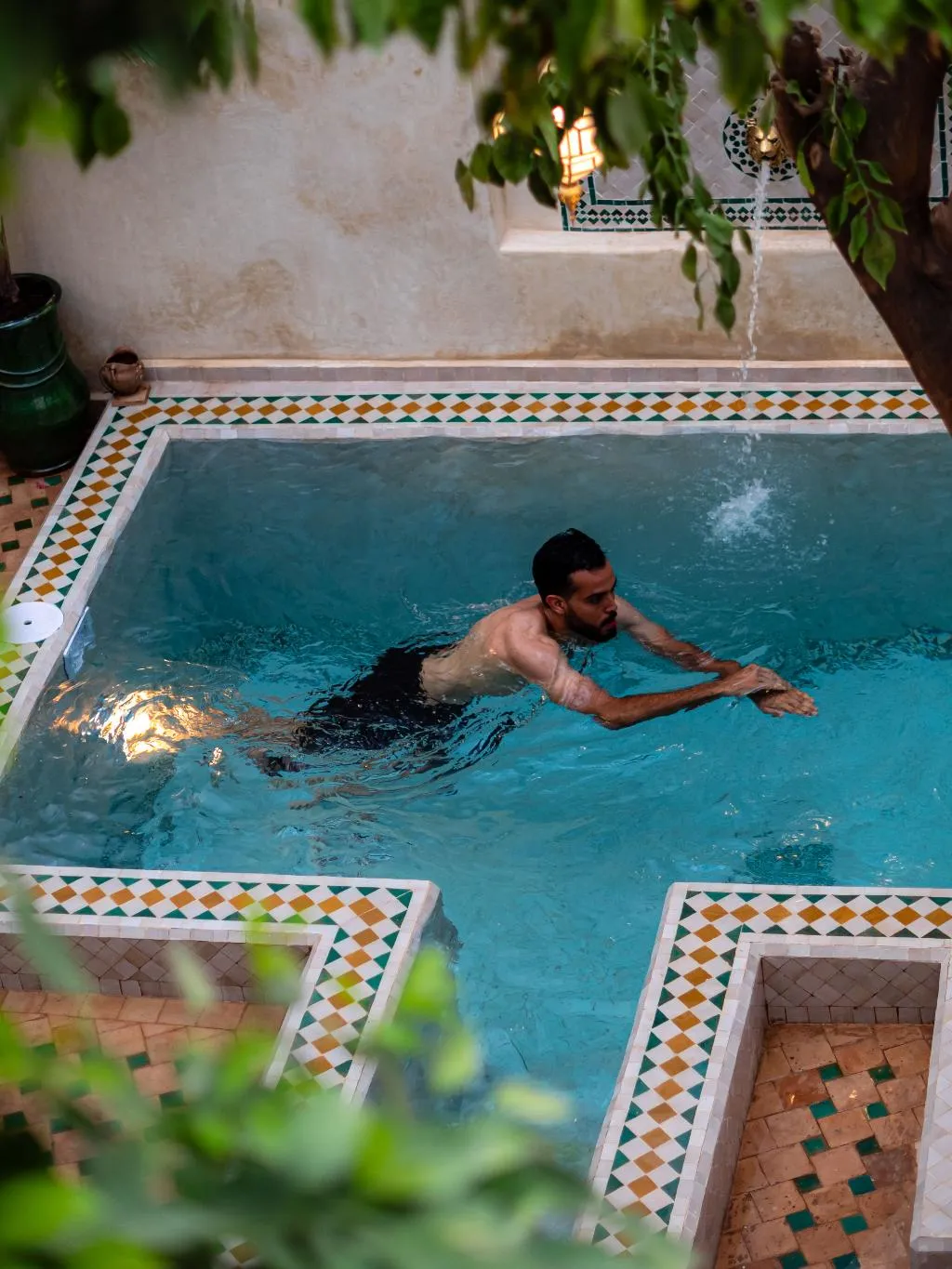 General view, Riad Amegrad hotel, Marrakech