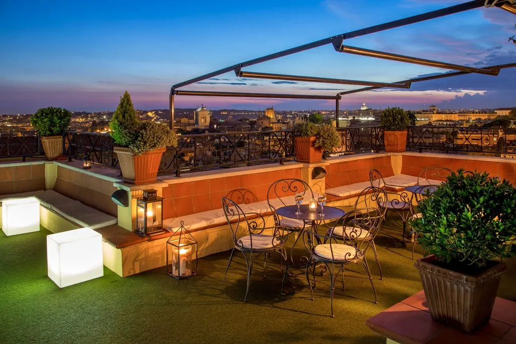 Bar, Hotel Colosseum, Rome