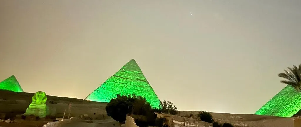 General view, The Gate Hotel Front Pyramids & Sphinx View Hotel, Cairo