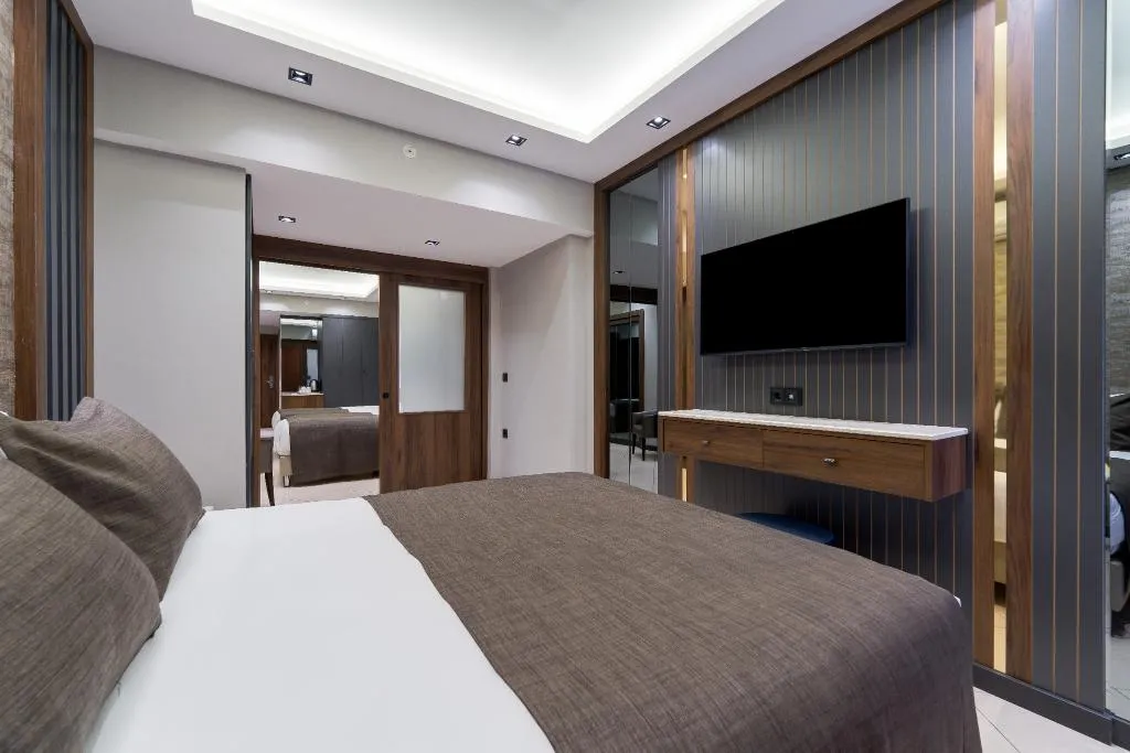 FAMILY ROOM SEA VIEW Room, Batihan Beach Resort & Spa, Izmir
