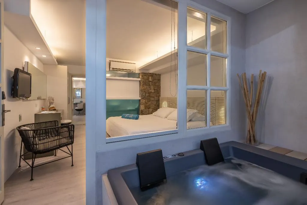 DOUBLE TWO BEDROOMS Room, Semeli, Mykonos